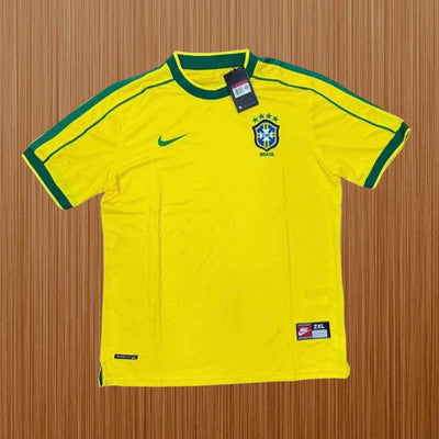Maillot Rétro Brésil - Qualité Premium