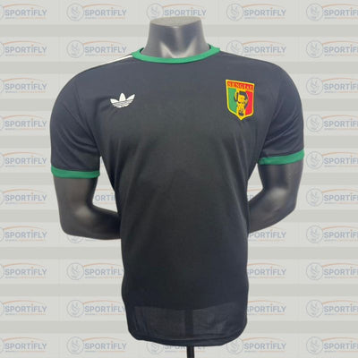 Maillot Rétro Sénégal Noir 1986 - Qualité Premium